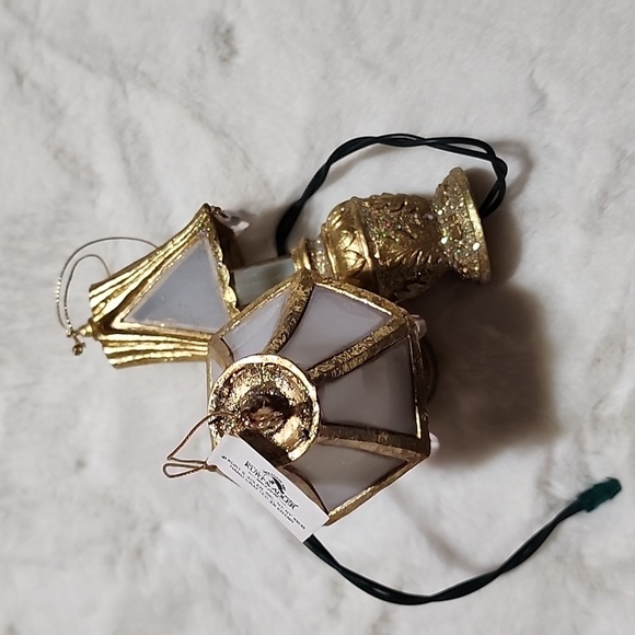 VINTAGE  KURT  S. ADLER HAND CRAFTED CHRISTMAS LAMPS - Picture 6 of 8